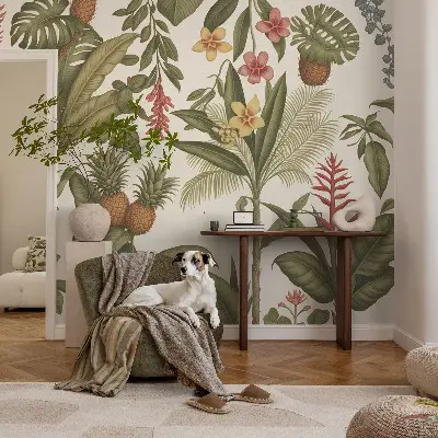 Vlies-Fototapete fürs Kinderzimmer mit exotischem Naturmotiv