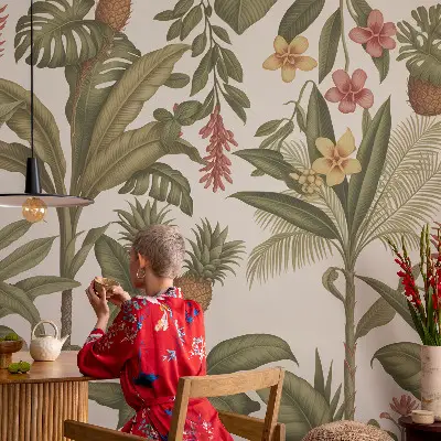Vlies-Fototapete fürs Kinderzimmer mit exotischem Naturmotiv