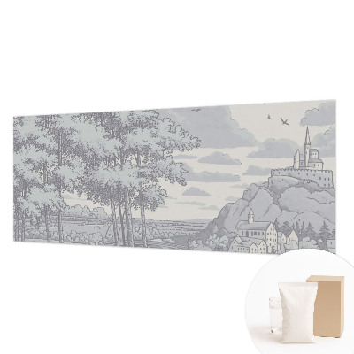 Dekorative Wand-Fototapete Märchenhafte Landschaft