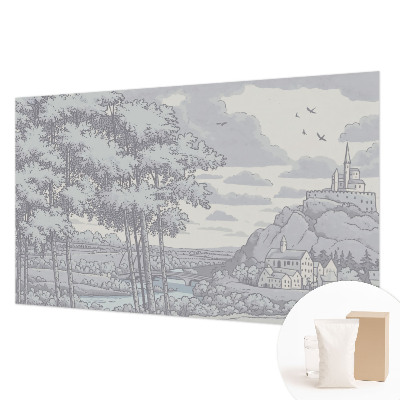 Dekorative Wand-Fototapete Märchenhafte Landschaft