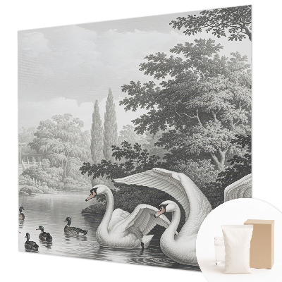 Wandtapete mit naturinspiriertem Design