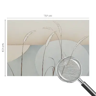 Vlies-Fototapete mit Motiv sanfter Gräser