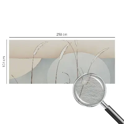Vlies-Fototapete mit Motiv sanfter Gräser