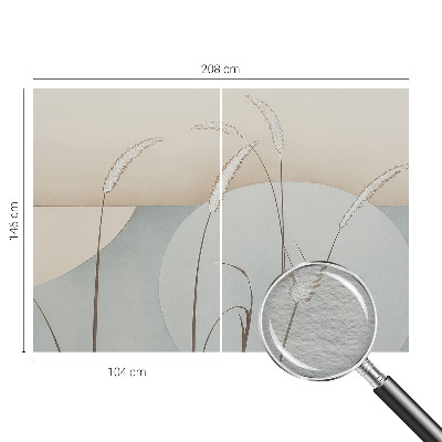 Vlies-Fototapete Sanfte Gräser