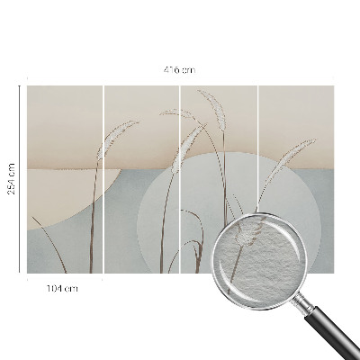 Vlies-Fototapete Sanfte Gräser