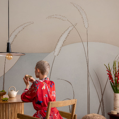 Vlies-Fototapete Sanfte Gräser