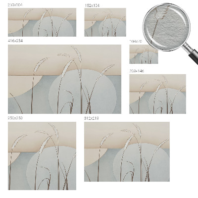 Vlies-Fototapete Sanfte Gräser