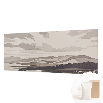 Motivtapete aus Vlies mit einer friedlichen Landschaft als Motiv
