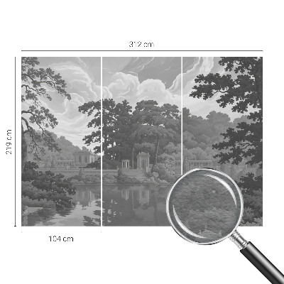 Fototapete fürs Kinderzimmer mit einer Naturlandschaft als Motiv