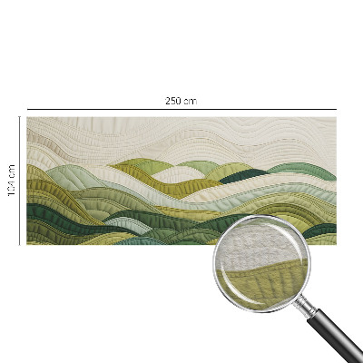 Fototapete aus Vlies Fabric Hills