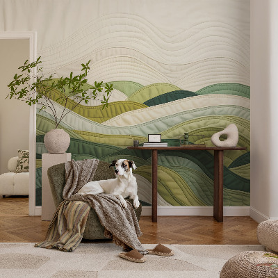 Fototapete aus Vlies Fabric Hills