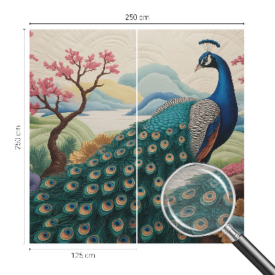 Vlies-Fototapete fürs Schlafzimmer Exotische Schönheit