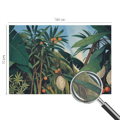 Vliestapete fürs Schlafzimmer Tropischer Dschungel