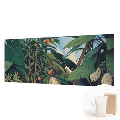 Vliestapete fürs Schlafzimmer Tropischer Dschungel