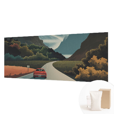 Moderne Vlies-Fototapete Bergabenteuer