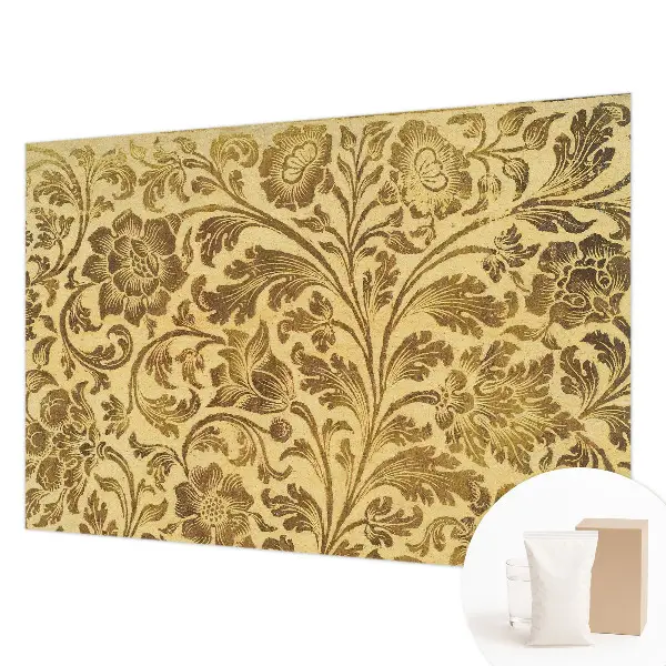 Wand-Fototapete mit Blumenmuster