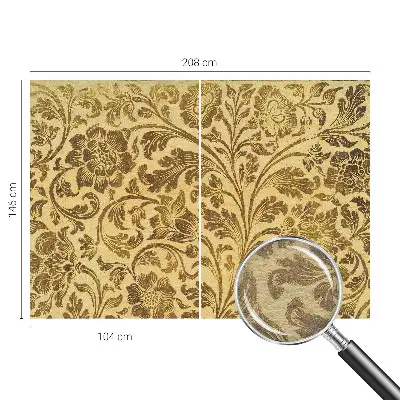 Wand-Fototapete mit Blumenmuster