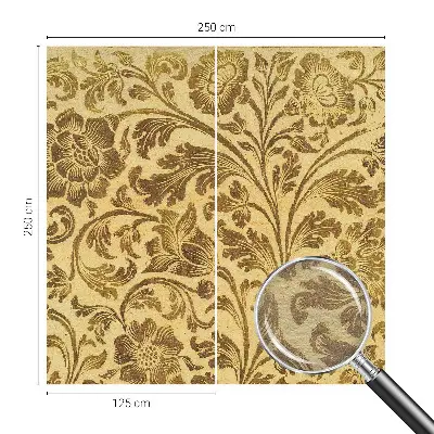 Wand-Fototapete mit Blumenmuster