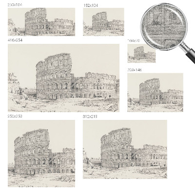 Fototapete nach Maß Antike Ruinen