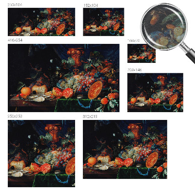 Fototapete fürs Wohnzimmer mit dem Motiv »Fruchtige Fülle«