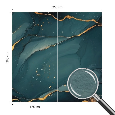 Fototapete fürs Schlafzimmer Dunkelblaue Abstraktion