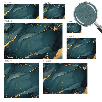 Fototapete fürs Schlafzimmer Dunkelblaue Abstraktion