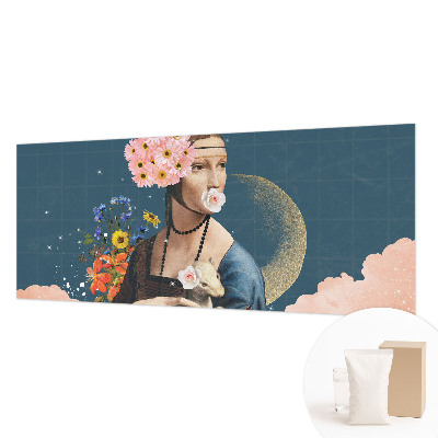 Motivtapete aus Vlies mit floralem Motiv