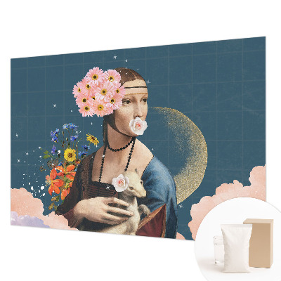 Motivtapete aus Vlies Florale Eleganz