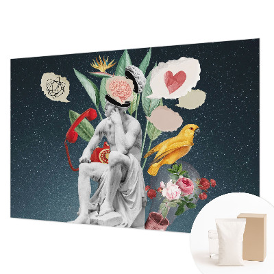 Fototapete aus Vlies mit surrealistischer Kunst als Motiv