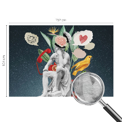 Fototapete aus Vlies mit surrealistischer Kunst als Motiv