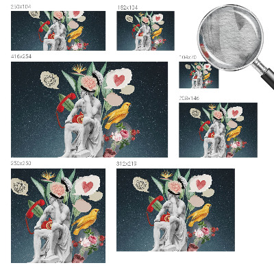 Fototapete aus Vlies Surrealistische Kunst