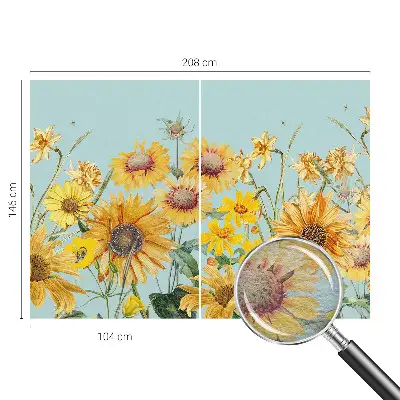 Vlies-Fototapete nach Maß mit Motiv 'Sommergarten'