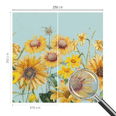 Vlies-Fototapete nach Maß mit Motiv 'Sommergarten'