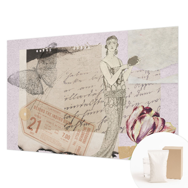 Vlies-Fototapete fürs Kinderzimmer Nostalgische Collage