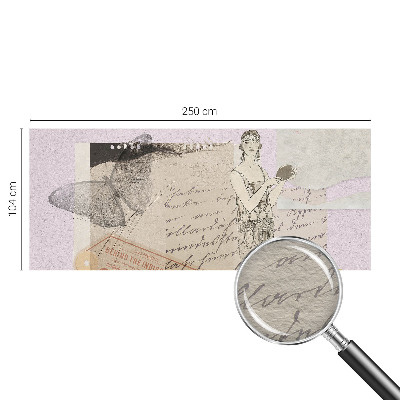 Vlies-Fototapete fürs Kinderzimmer Nostalgische Collage