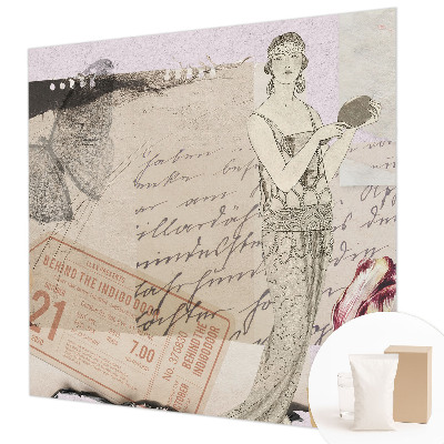 Vlies-Fototapete fürs Kinderzimmer Nostalgische Collage