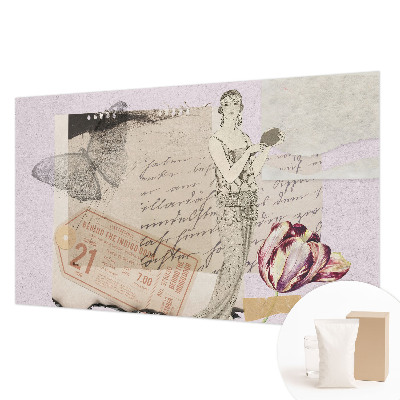 Vlies-Fototapete fürs Kinderzimmer Nostalgische Collage