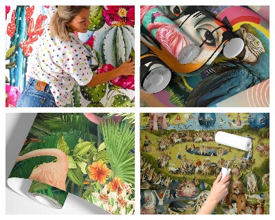 Vlies-Fototapete fürs Kinderzimmer Nostalgische Collage