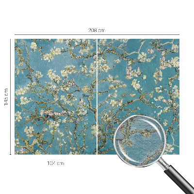 Vlies-Fototapete fürs Wohnzimmer Blühende Zweige