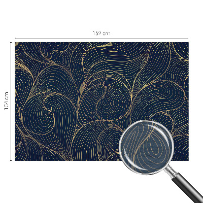 Vliestapete fürs Wohnzimmer Wellenmotiv