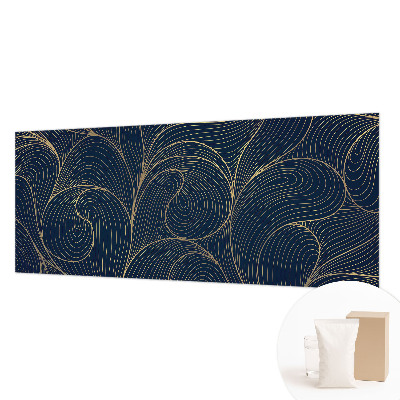 Vliestapete fürs Wohnzimmer Wellenmotiv