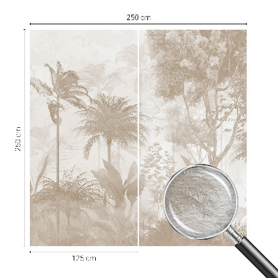 Moderne Vlies-Fototapete Tropische Landschaft
