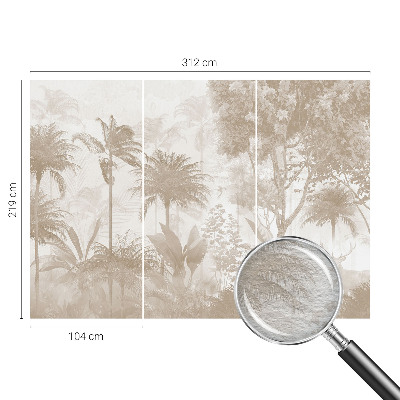 Moderne Vlies-Fototapete Tropische Landschaft