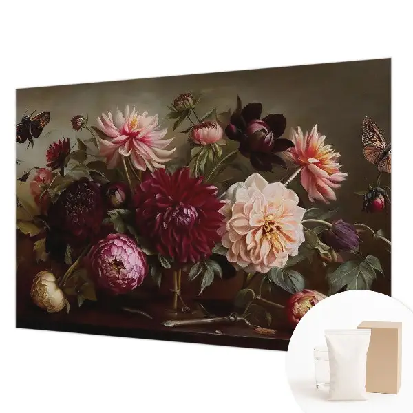 Bedruckte Vlies-Fototapete mit Motiv „Blumenpracht“