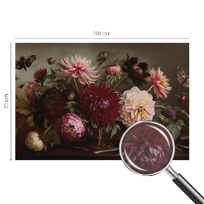 Bedruckte Vlies-Fototapete Blumenpracht