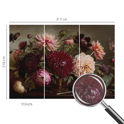 Bedruckte Vlies-Fototapete Blumenpracht