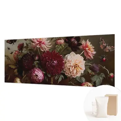 Bedruckte Vlies-Fototapete mit Motiv „Blumenpracht“