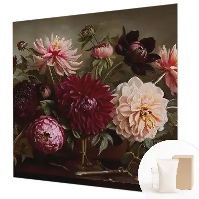 Bedruckte Vlies-Fototapete mit Motiv „Blumenpracht“