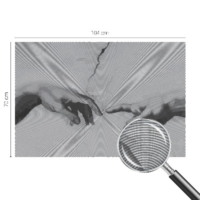 Bildtapete Hypnotische Hände