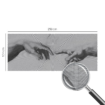 Bildtapete Hypnotische Hände